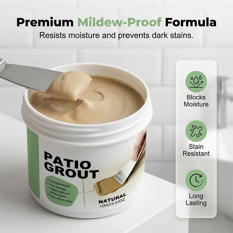 ๐ LIMITED-TIME 50% OFF! โจ Waterproof Tile Grout Filler โ Mildew-Proof, Easy DIY, Multi-Surface ๐ ๏ธ